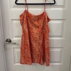 RESA square neck mini dress